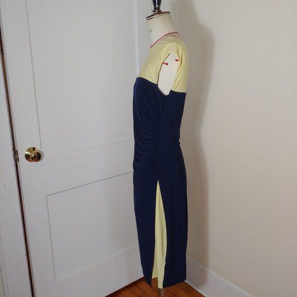 Ralph Lauren Draped Knit Dress - Picture 2 of 5